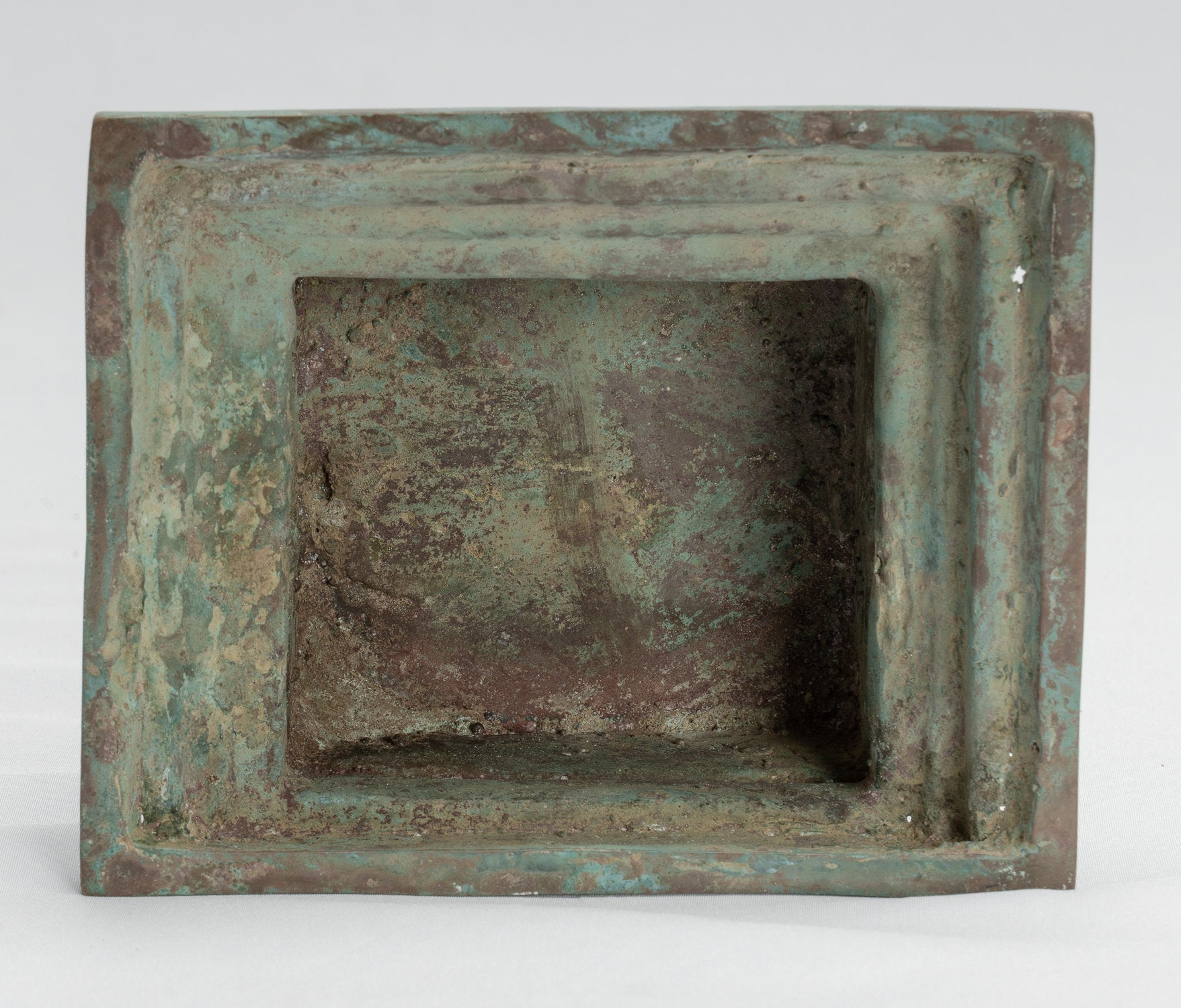 Statua Ganesha - Antique Statue Ganesha in stile giavanese in bronzo di bronzo - 30 cm/12 "