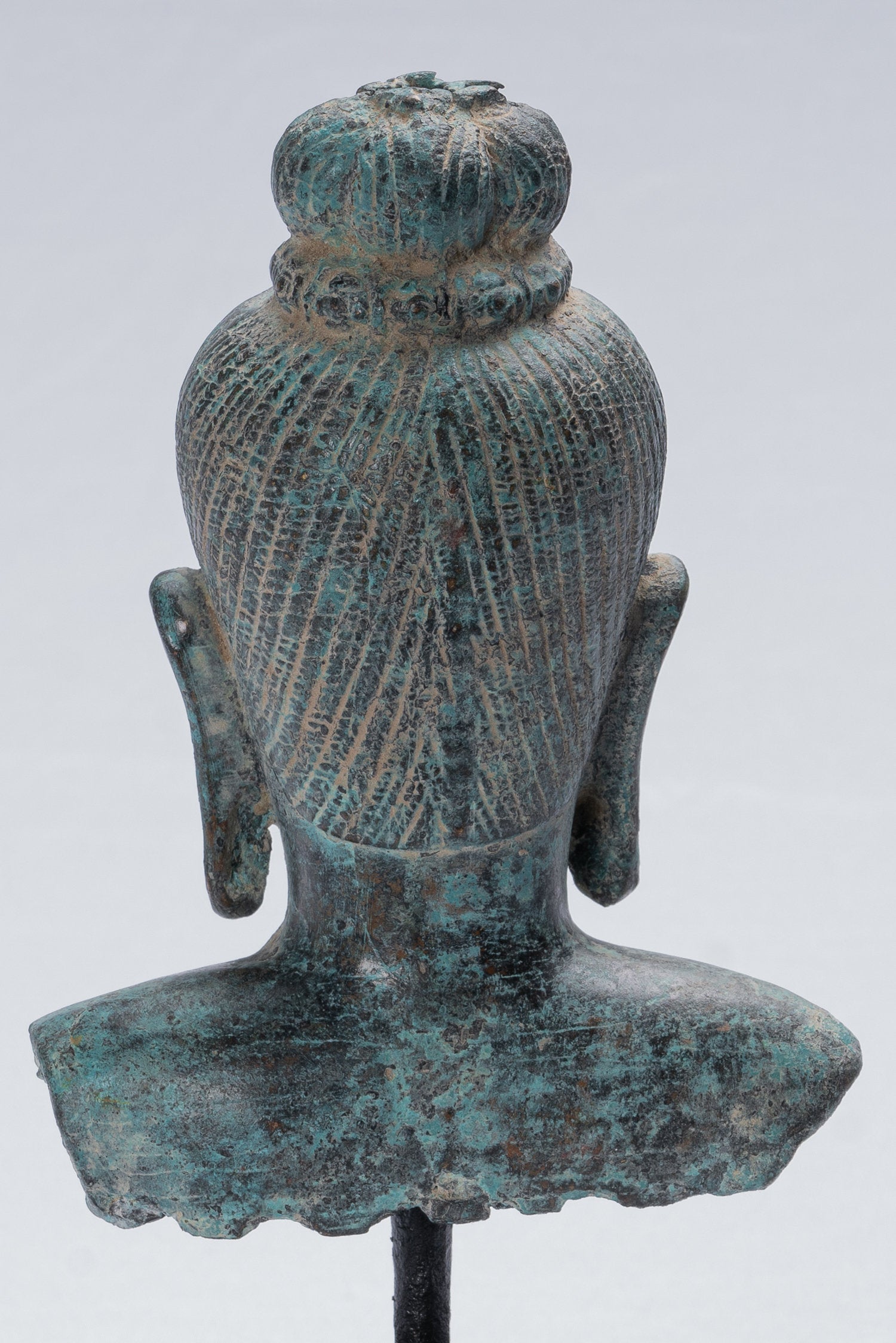 Statue Vishnu - Antique Baphuon Style Bronze Vishnu Statua - Protettore e conservatore - 25 cm/10 "