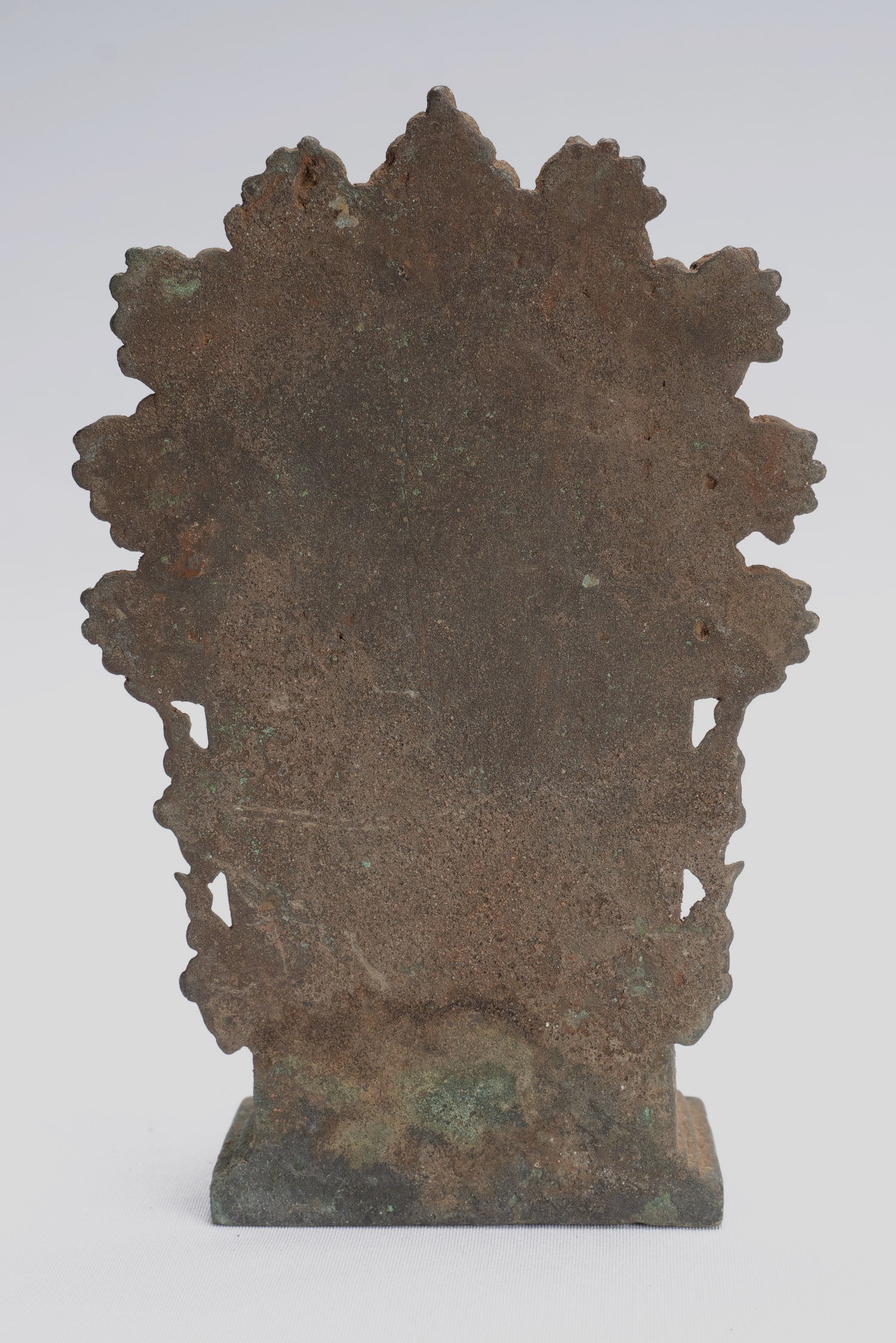 Shiva-Statue – antike javanische sitzende Shiva-Statue aus Bronze im indonesischen Stil – 14 cm.